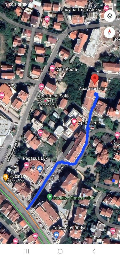 Apartman Elijana Budva Bagian luar foto